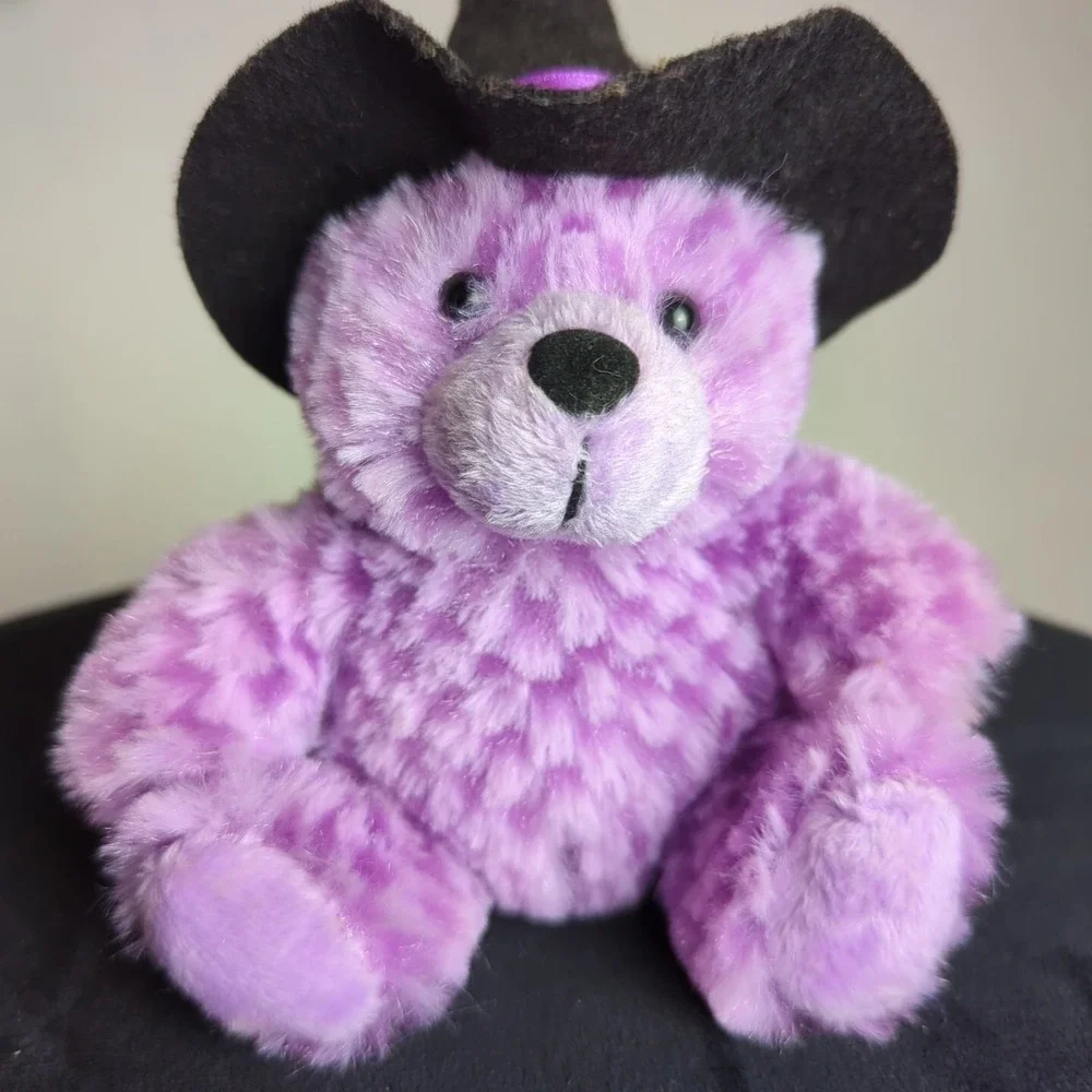 Halloween Galerie‎ Plush Purple Witch Bear